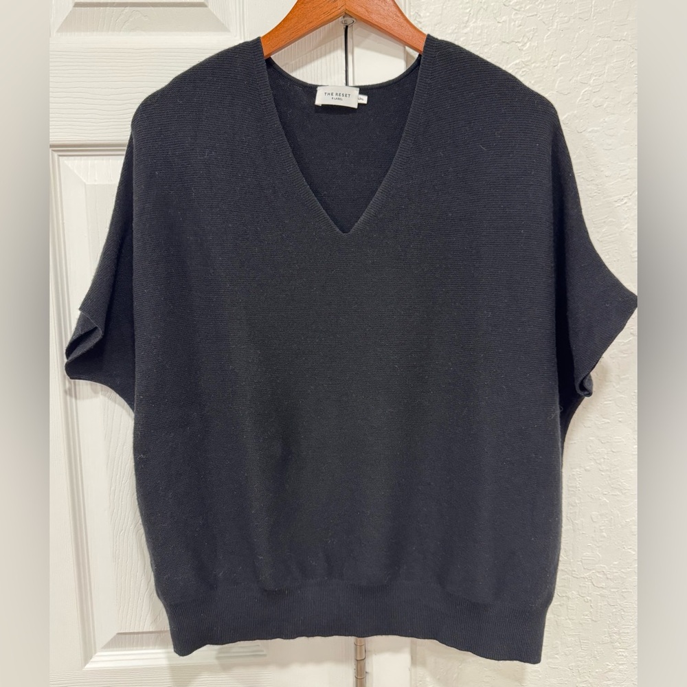 The Reset R Label Wool Sweater Size L/XL